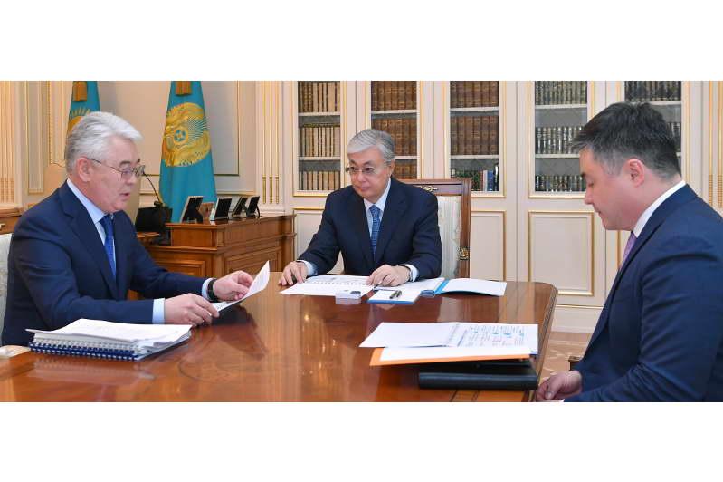 Президент Бейбіт Атамқұловты қабылдады 