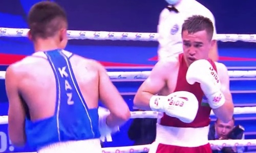 Сәкен Бибосынов өзбекстандық боксшыны жеңіп, сенсация жасады