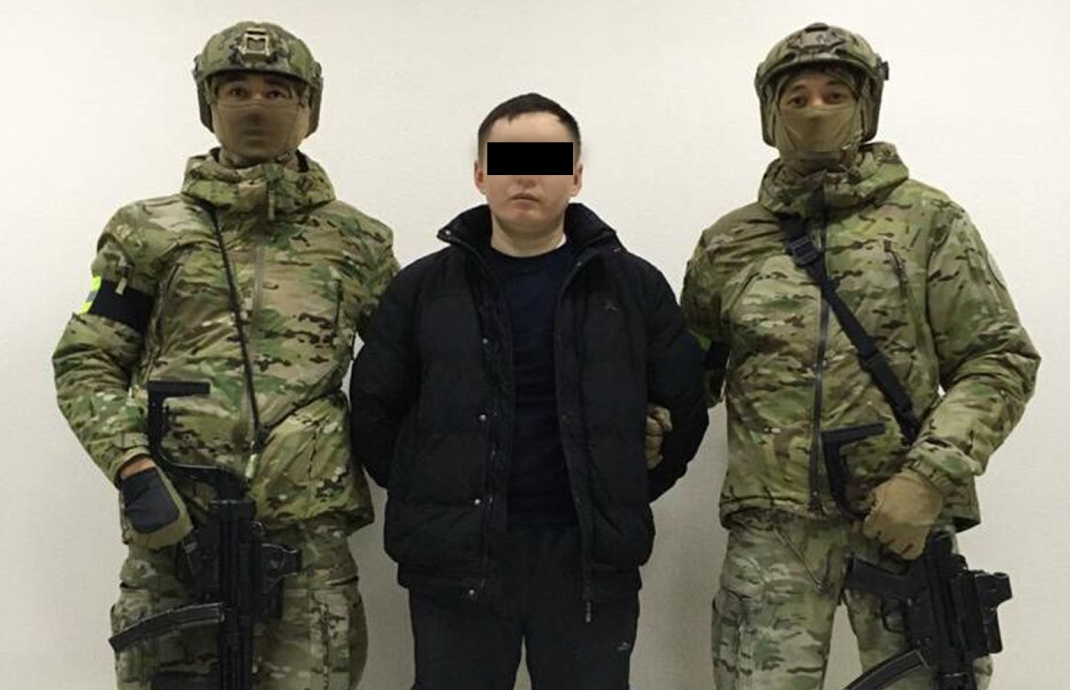 Елордада теракті ұйымдастырмақ болған күдікті ұсталды 