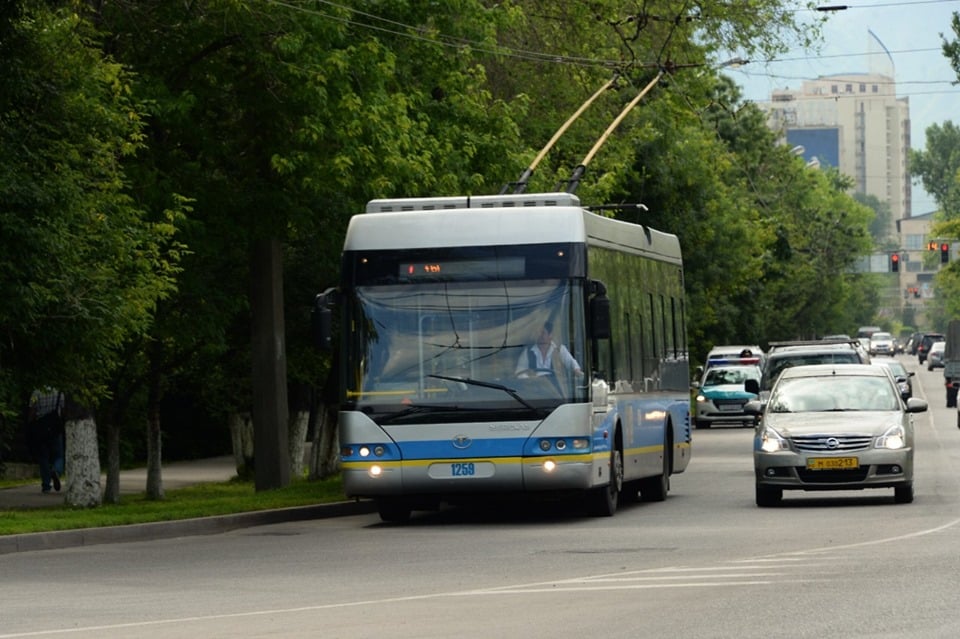 Алматының троллейбустары жүрмей қалды 
