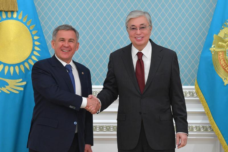 Қасым-Жомарт Тоқаев Татарстан Президентімен кездесті  