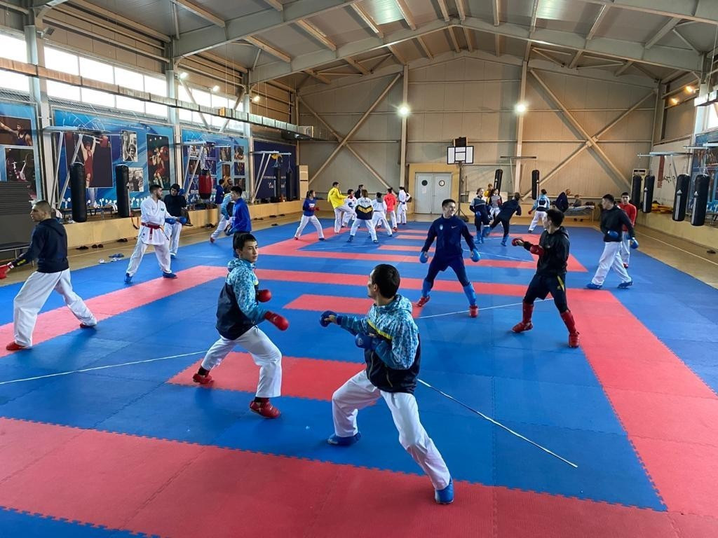 Стартовали сборы команды Казахстана по каратэ