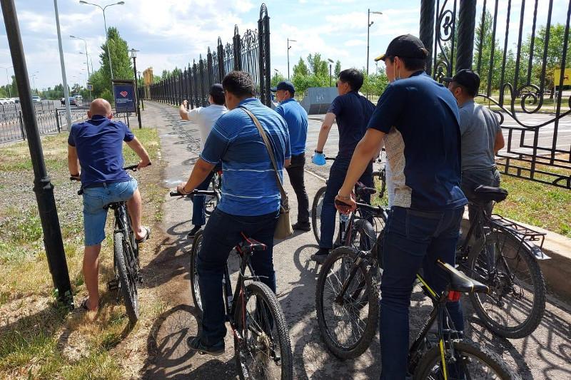 Елордада жаяу жүргіншілер мен велосипед тебушілерге қолайлы жағдай жасалады