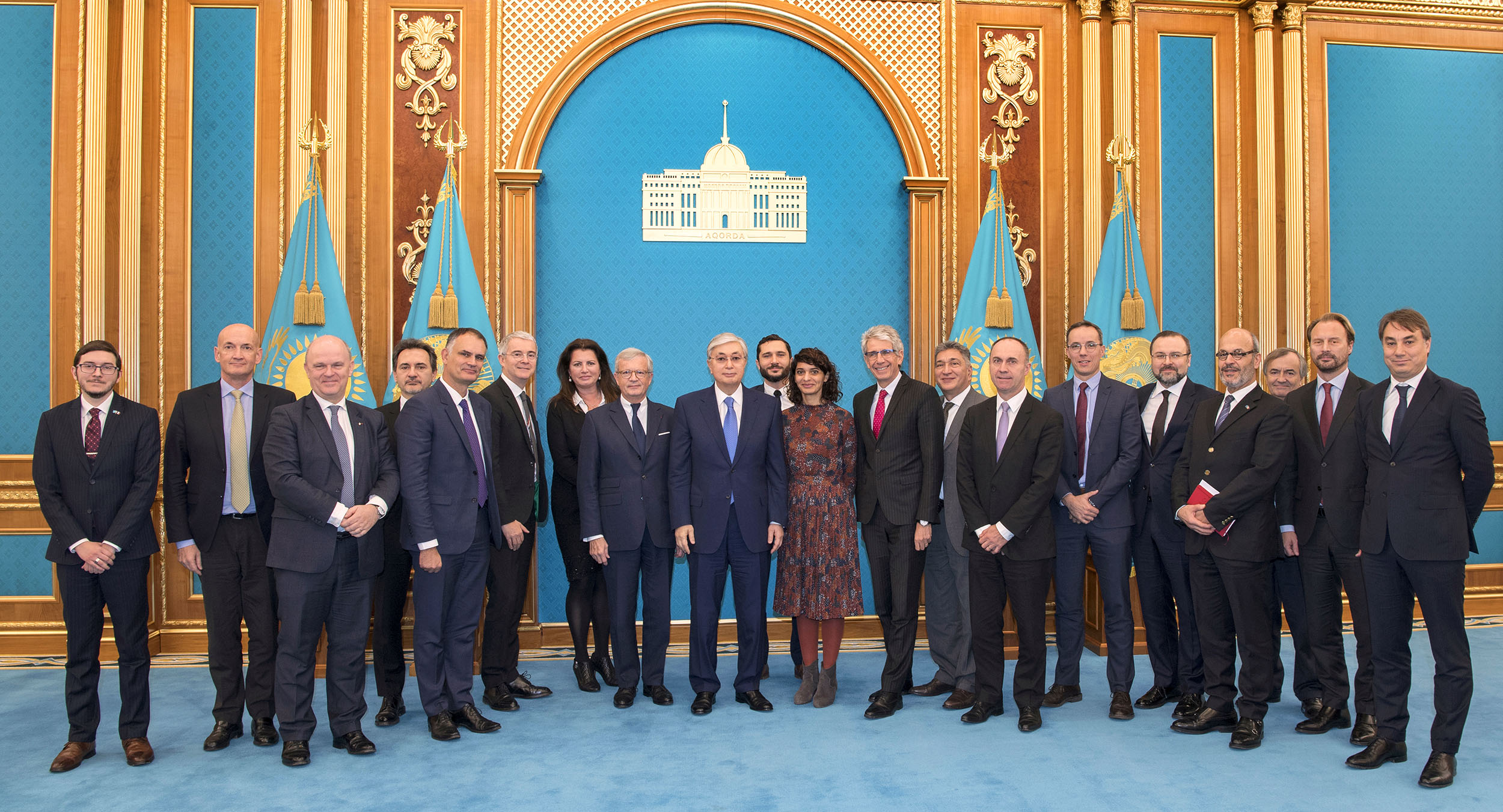 Мемлекет басшысы Франция бизнесінің өкілдерімен кездесті 