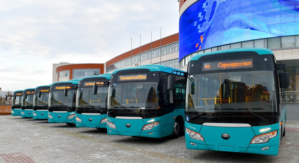В Петропавловске вышли на маршрут новые автобусы
