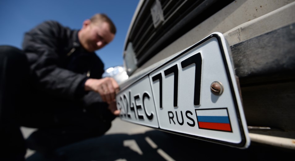 В Приаралье ездят более 6000 авто с российскими номерами