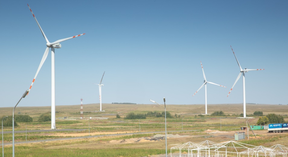 Энергия ветра на службе ветропарка «АСТАНА EXPO-2017»