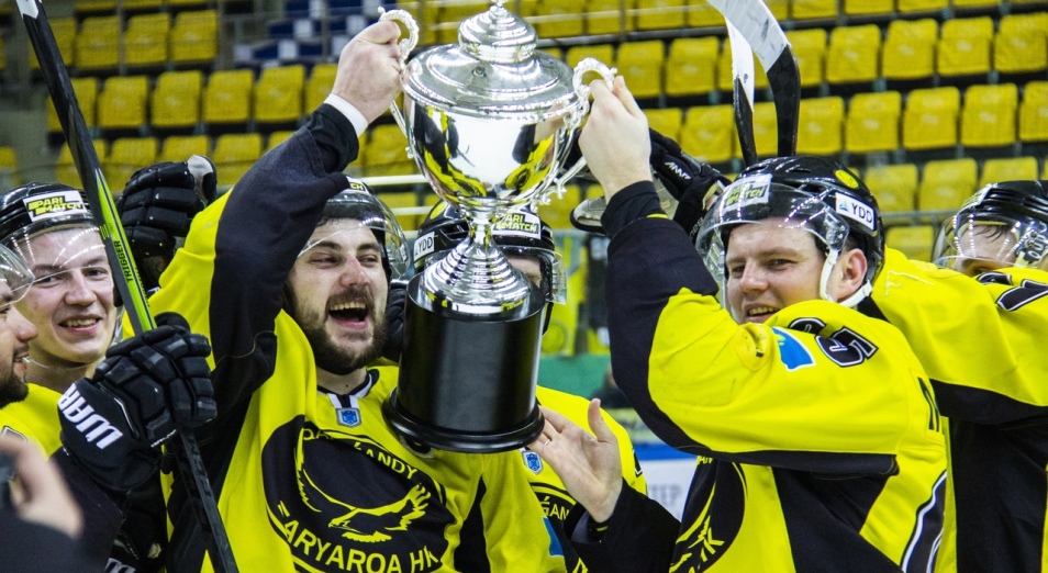 «Сарыарка» во второй раз выиграла Кубок Казахстана по хоккею