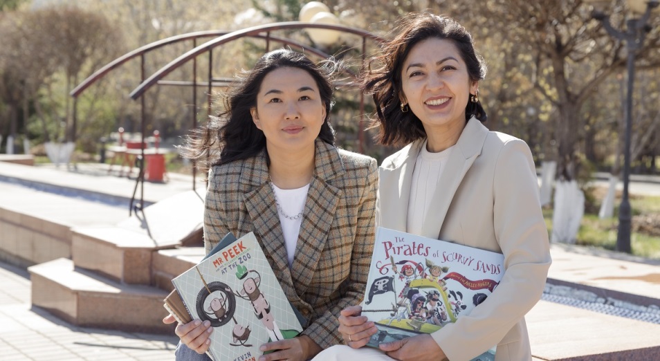 Как казахстанки открыли в Нур-Султане книжный сервис для детей, изучающих английский