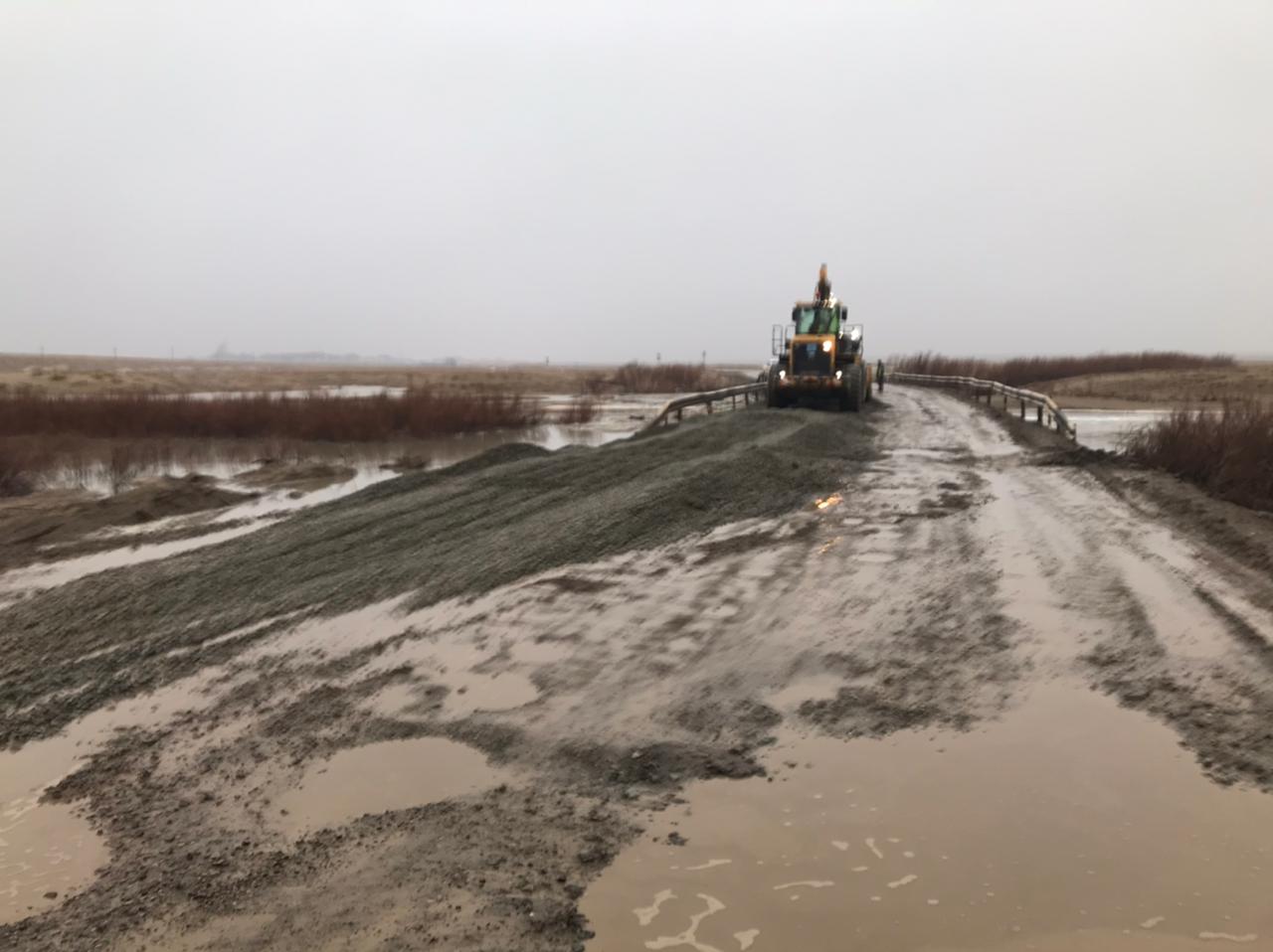 Атырау облысы: Ноғайтының суы көпірге дейін көтерілді