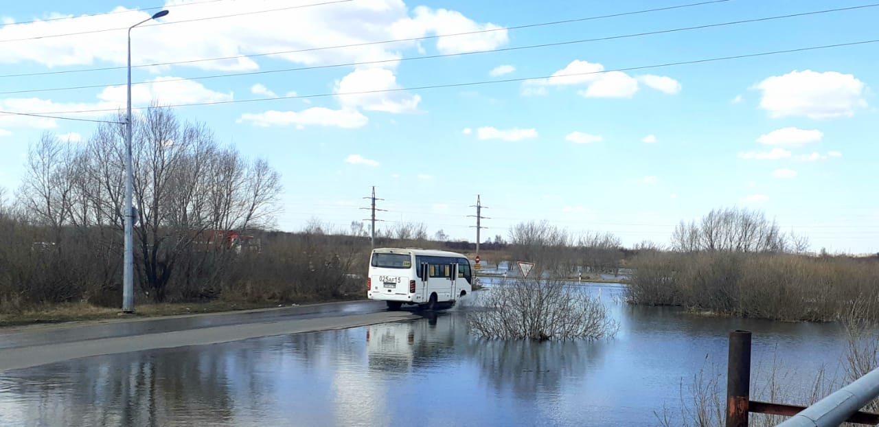 Большая вода пришла в Петропавловск