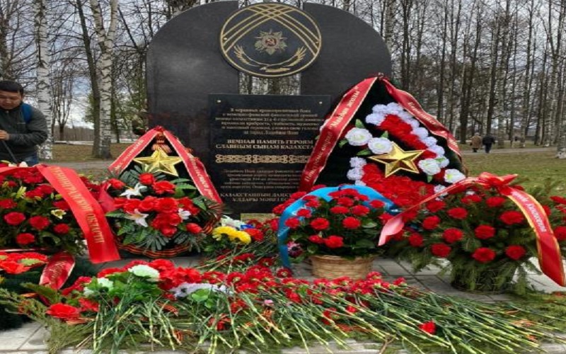 Ресейде 314-ші атқыштар дивизиясының қазақстандық жауынгерлеріне ескерткіш орнатылды