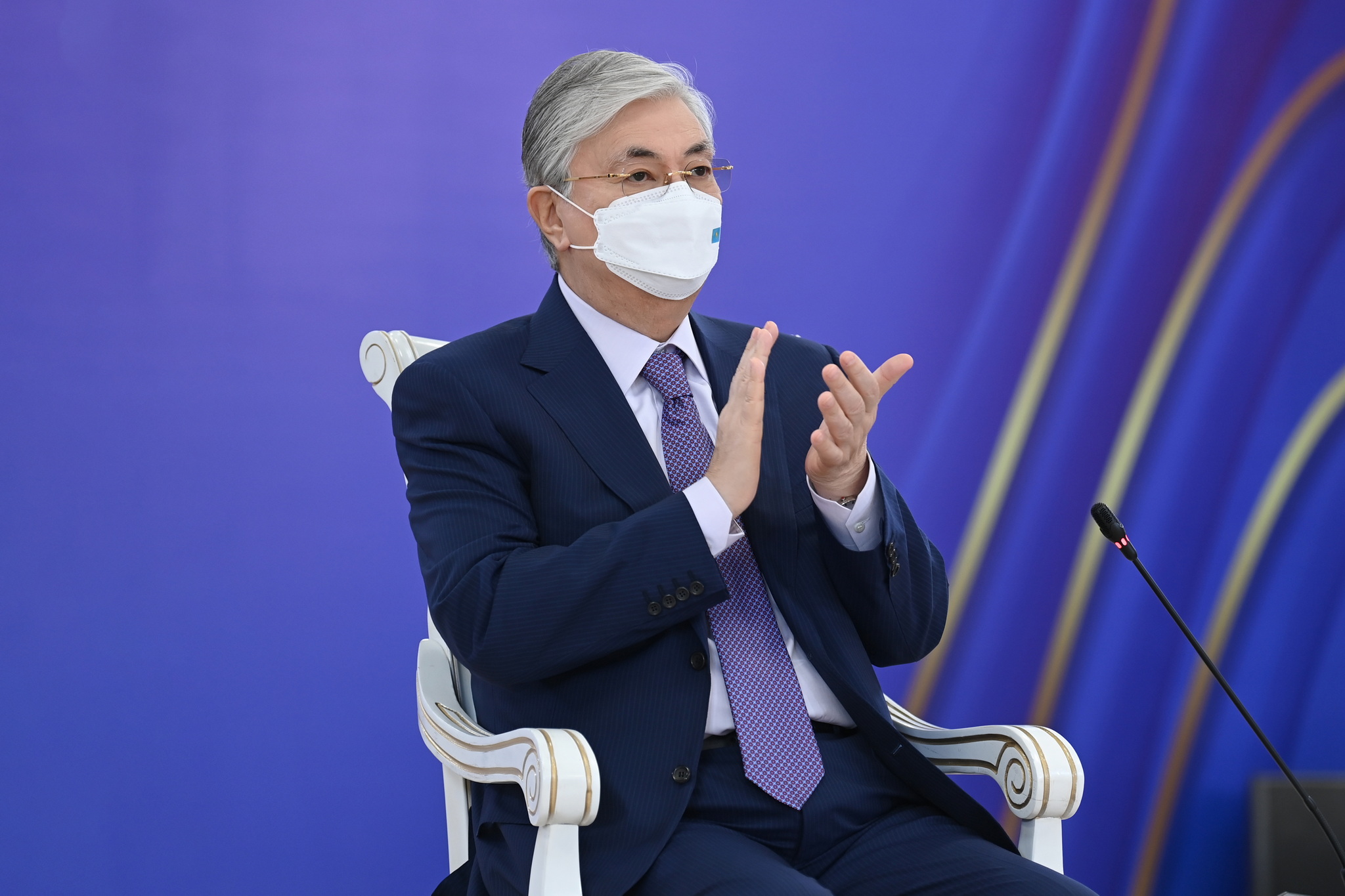 Президент полиметалл кен байыту фабрикасын іске қосу рәсіміне қатысты