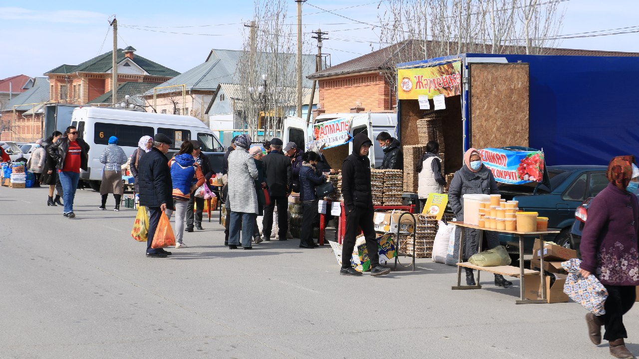 На ярмарке в Кызылорде продано 250 тонн продукции