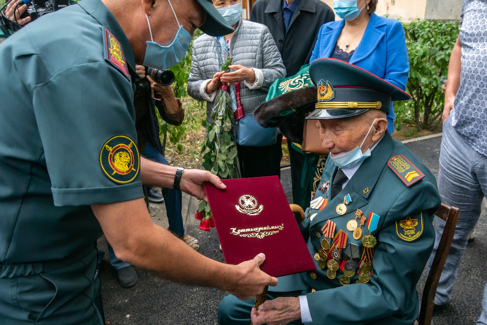 Пройдя сквозь век – ветеран ВОВ