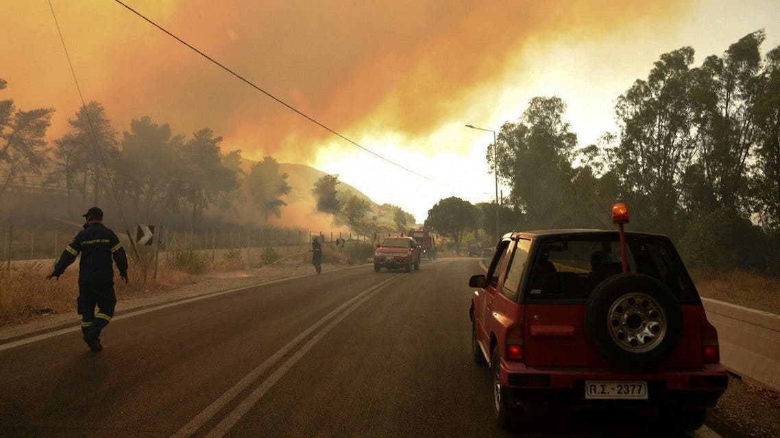 В Греции и в Италии бушуют пожары