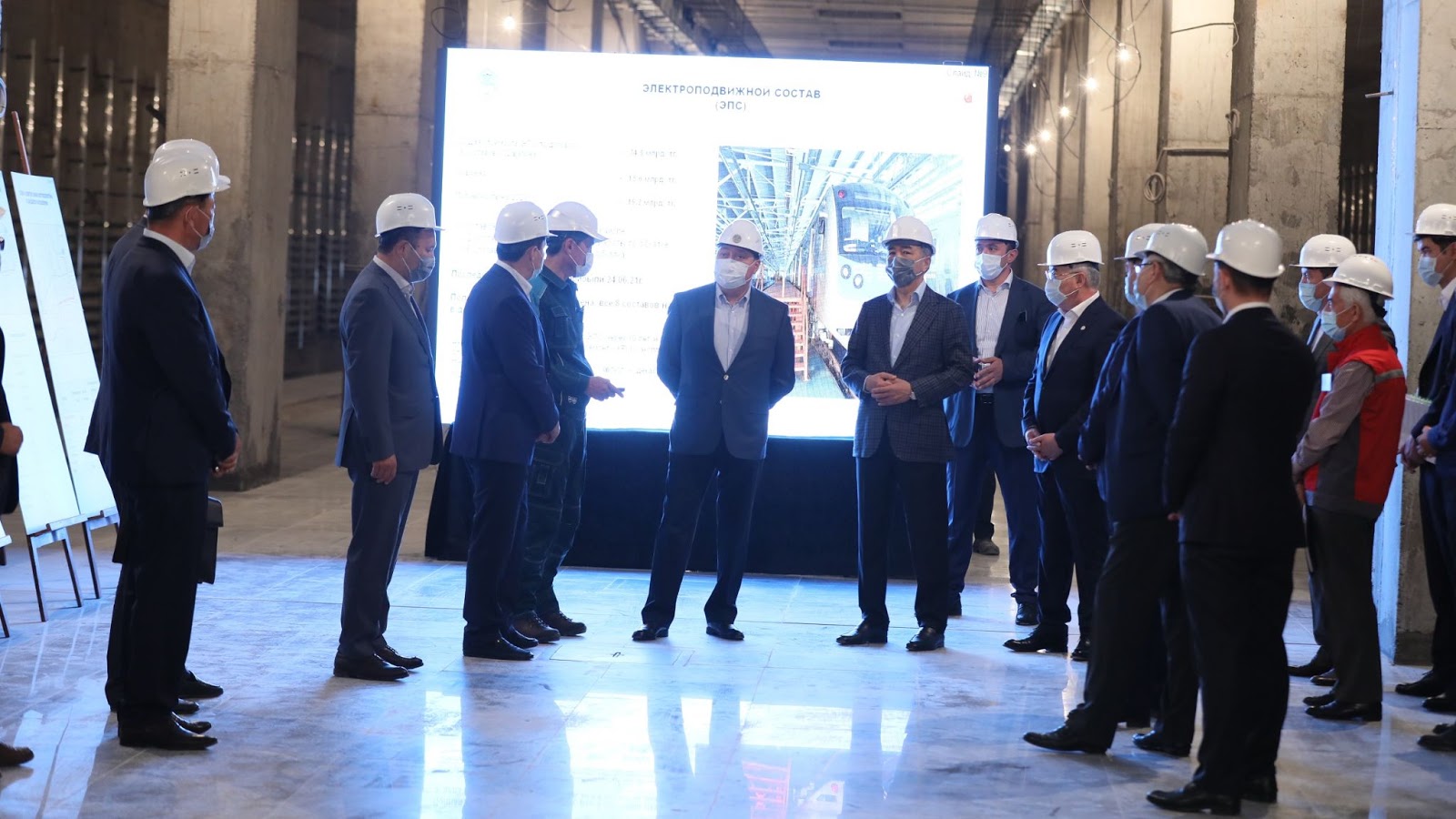 Мамин поручил до конца 2021 года достроить две станции метро Алматы 