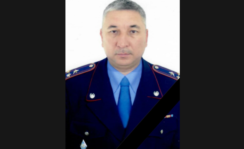 От коронавируса умер начальник УАП ДП Жамбылской области