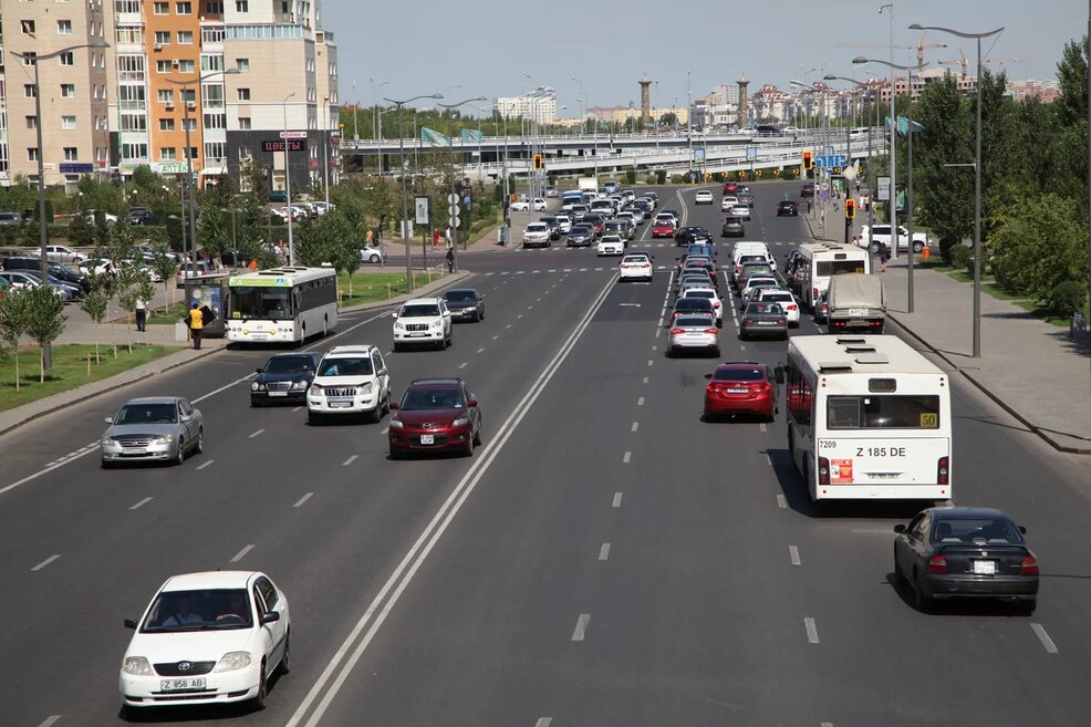 Новая автобусная полоса появится в Нур-Султане