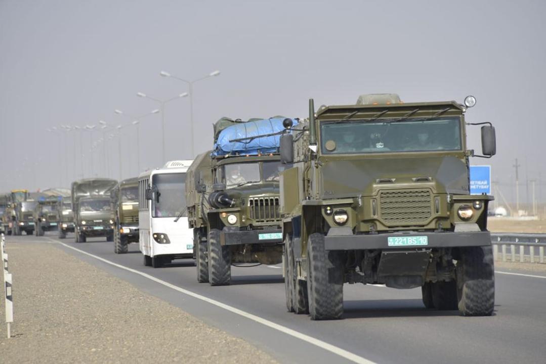 Переброску военной техники объяснили в КНБ РК